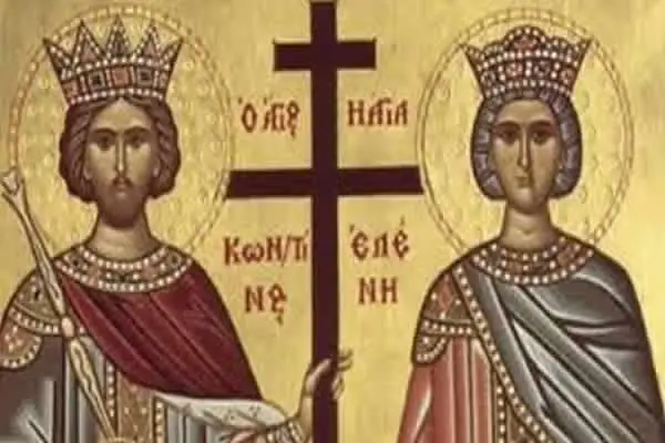 Свети цар Константин и царица Јелена 600 x 400