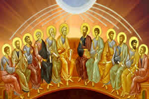 Силазак Светог Духа на апостоле - Педесетница - Тројице