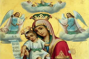 Чудо пред иконом Достојно јест