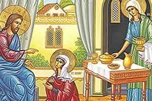 Свете мироносице МАРТА и МАРИЈА