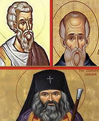 Свети апостол Јуда; Преподобни Пајсије Велики; Свети Јован Шангајски