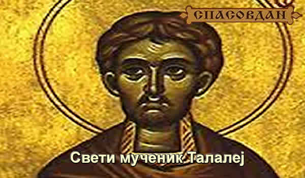 Свети мученик Талалеј 600 X 350