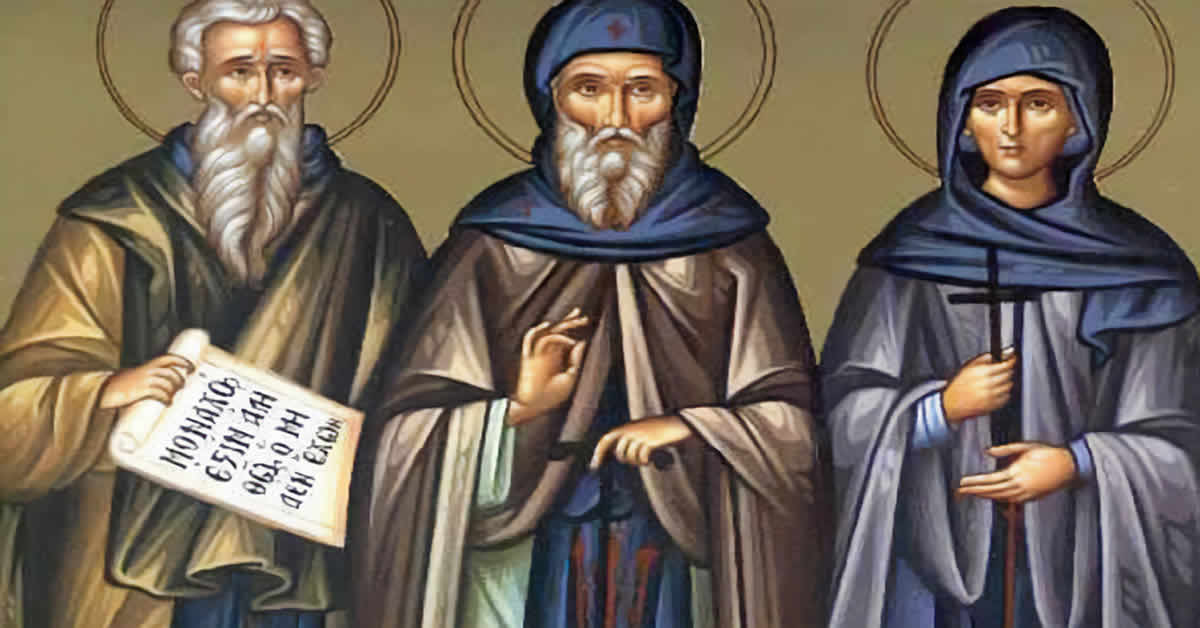 Преподобни Исакије, Далмат и Фауст