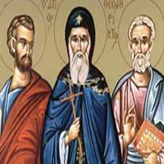 Свети апостоли Сила, Силуан, Крискент, Епенет и Андроник