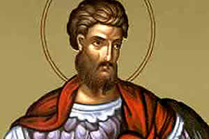 Свети мученик АНДРЕЈ Стратилат; Преподобни ТЕОФАН