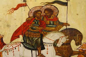 Свети мученици Флор и Лавр; Преподобни Јован Рилски