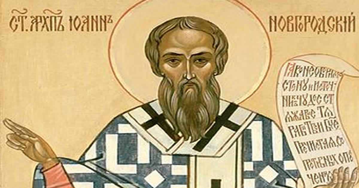 Светитељ Јован, архиепископ Новгородски