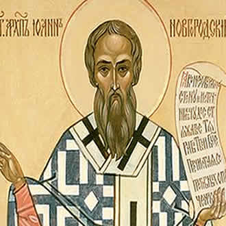 Светитељ Јован, архиепископ Новгородски