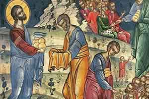 Исус Христ храни 5000 људи