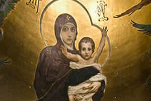 Јављање Богородице градитељима Владимирске Саборне цркве