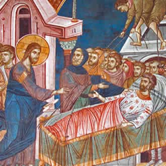 Исус Христ исељује човека који беше одузет