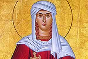 Света првомученица ТЕКЛА; Преподобни СИМОН