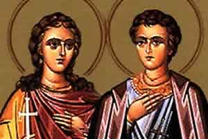 Свети мученици ЕВЛАМПИЈЕ и ЕВЛАМПИЈА