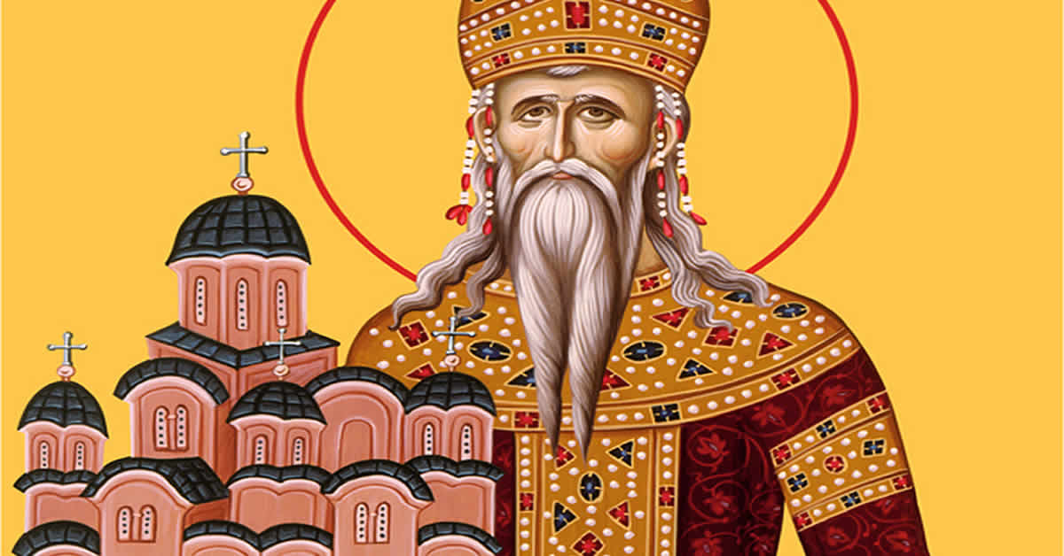 Свети краљ Милутин