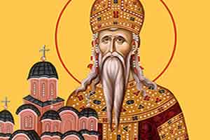 Свети краљ МИЛУТУН, Јеленa Анжујскa, краљица српска