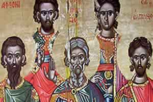 Свети мученици АКИНДИН, ПИГАСИЈЕ и други с њима