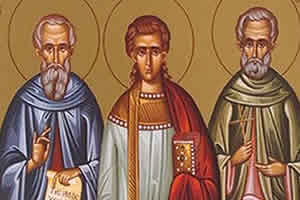 Страдање светих мученика ГУРИЈА, САМОНА и АВИВА