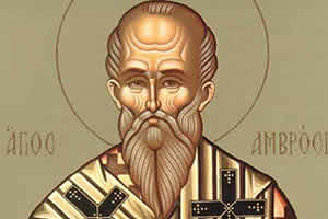 Житије светог АМВРОСИЈА, епископа Медиоланског