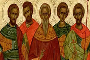 Страдање светих мученика ЕВСТРАТИЈА, АКСЕНТИЈА, ЕВГЕНИЈА, МАРДАРИЈА и ОРЕСТА