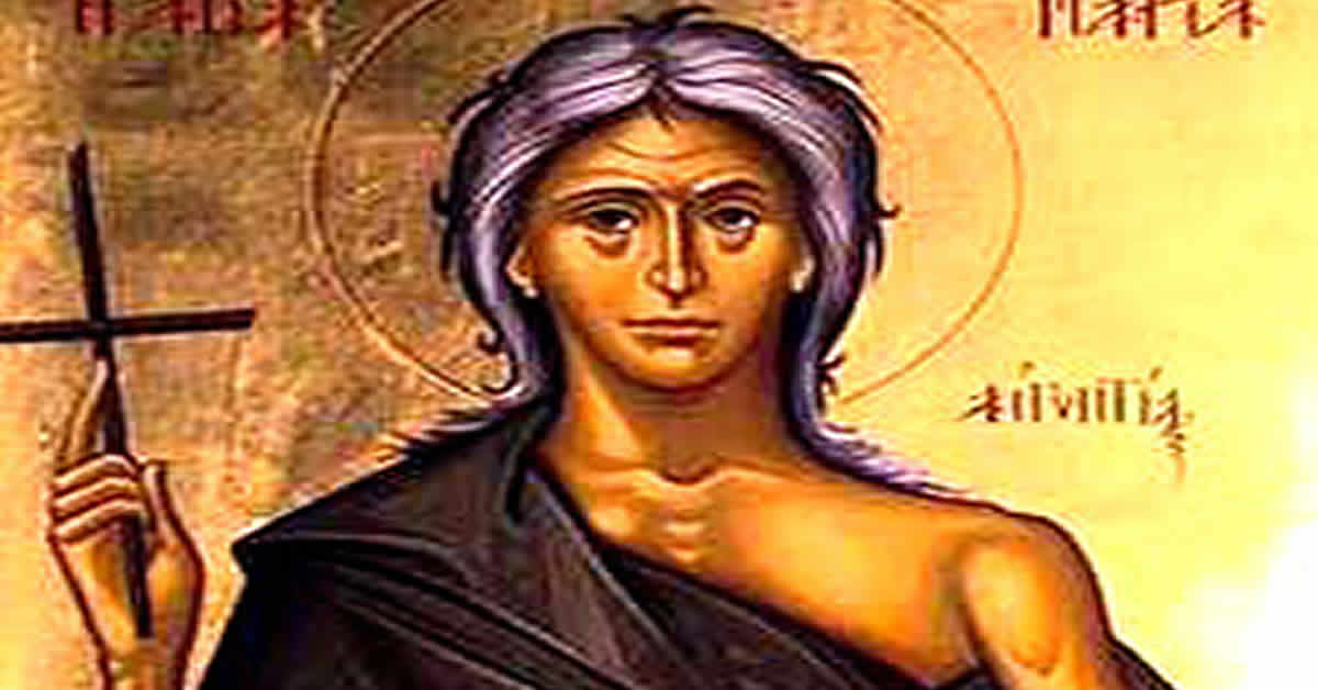 Преподобна Марија Египћанка