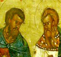 Свети мученици Агатопод и Теодул