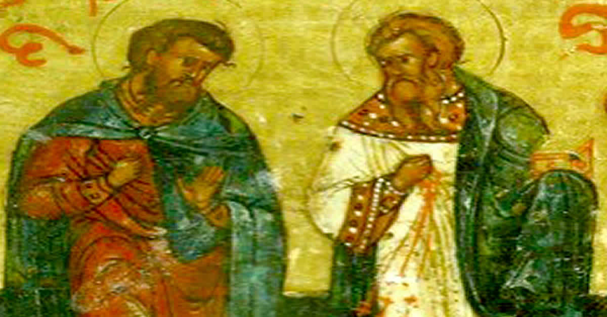 Свети мученици Агатопод и Теодул