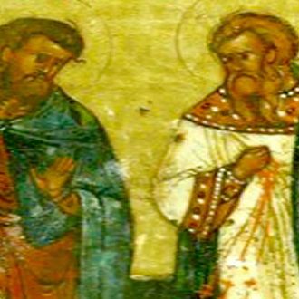 Свети мученици Агатопод и Теодул