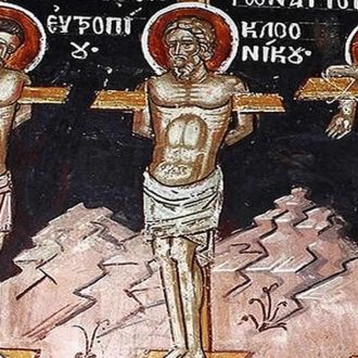 Свети мученици Евтропије, Клеоник и Василиск